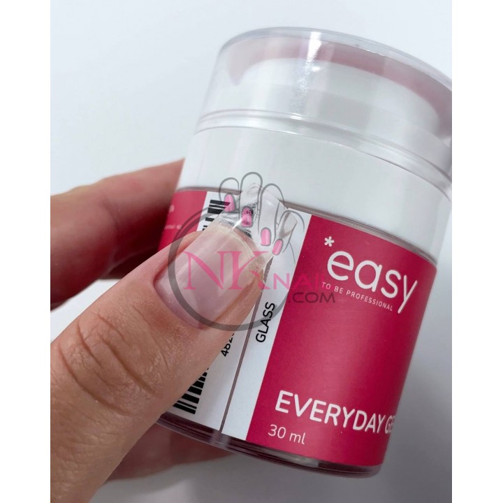 Гель моделюючий Easy Everyday Gel Glass 30 мл TPO free
